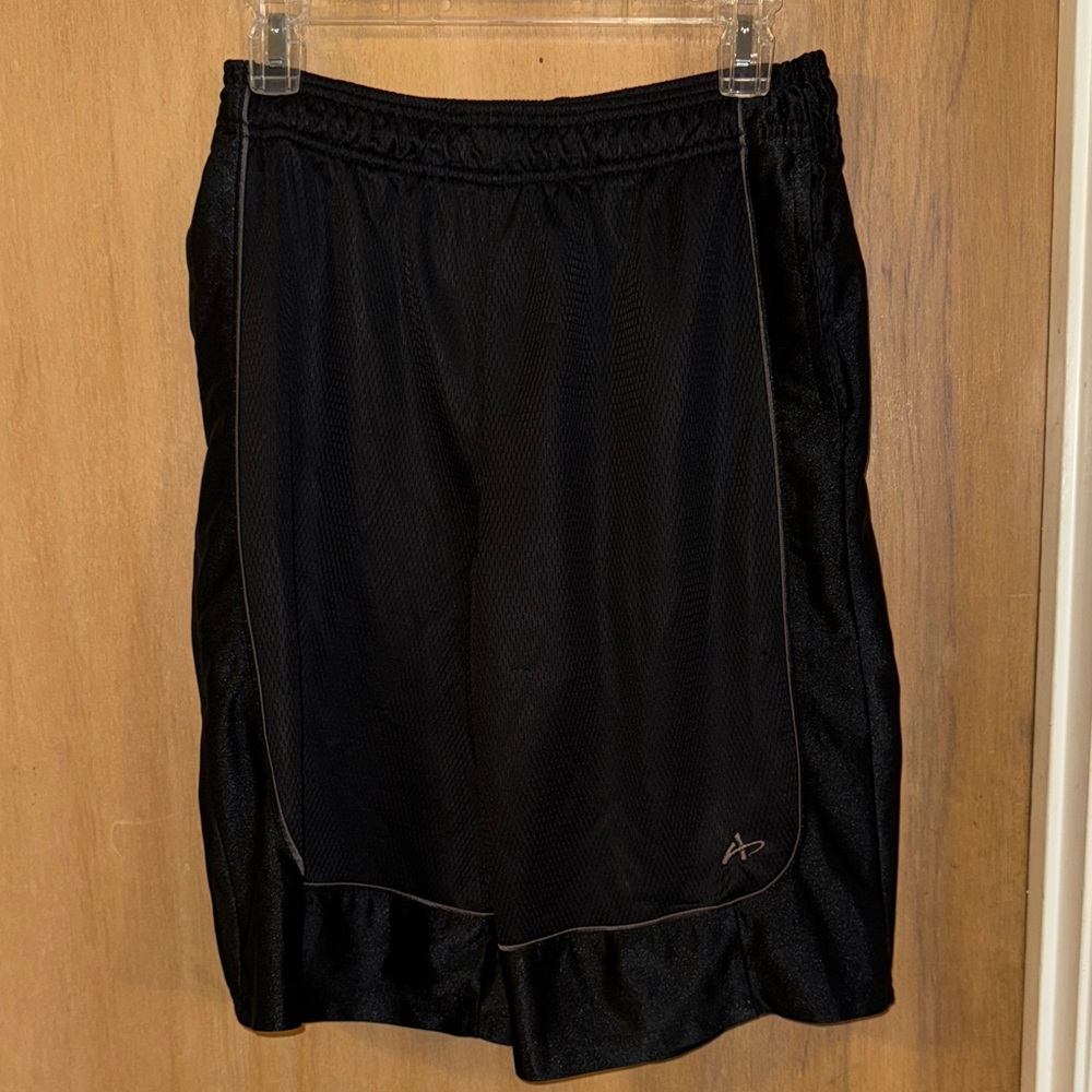 Black Athletech Men's Athletic Shorts